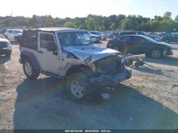  Salvage Jeep Wrangler