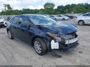  Salvage Toyota Corolla