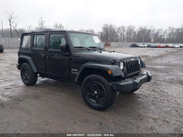  Salvage Jeep Wrangler