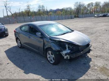  Salvage Hyundai ELANTRA