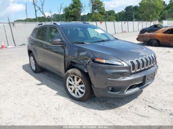  Salvage Jeep Cherokee