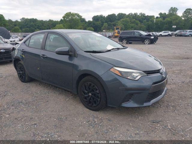  Salvage Toyota Corolla