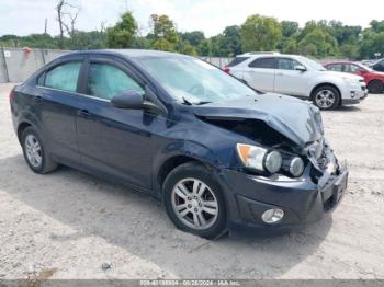  Salvage Chevrolet Sonic