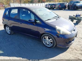  Salvage Honda Fit