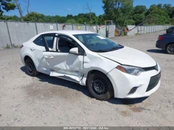  Salvage Toyota Corolla