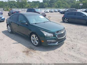  Salvage Chevrolet Cruze