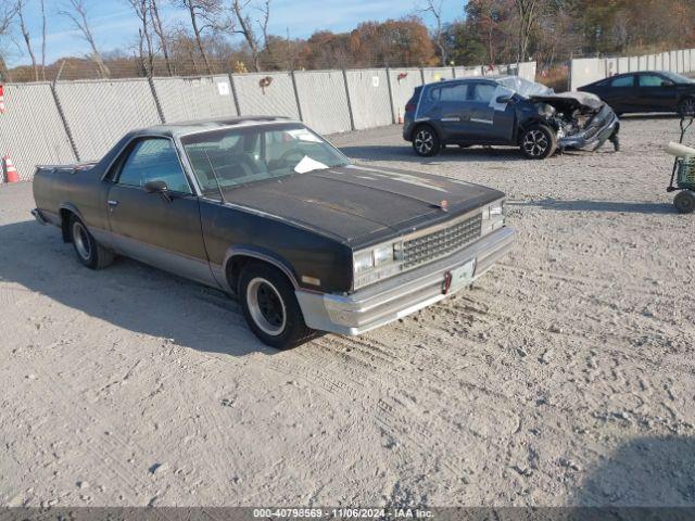  Salvage Chevrolet El Camino