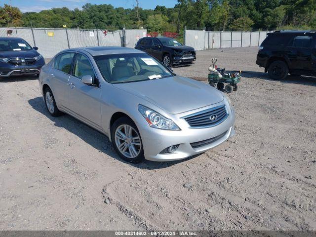  Salvage INFINITI G25x