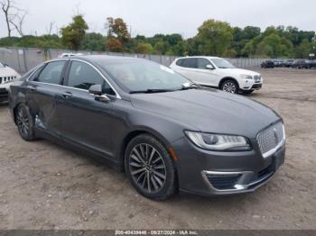  Salvage Lincoln MKZ