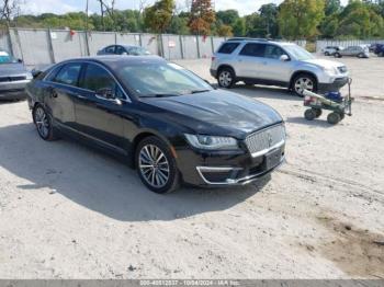  Salvage Lincoln MKZ Hybrid