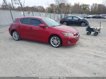  Salvage Lexus Ct