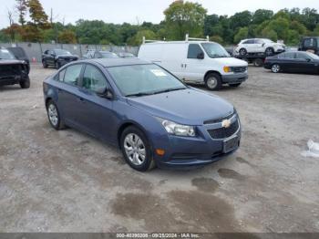  Salvage Chevrolet Cruze