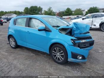  Salvage Chevrolet Sonic