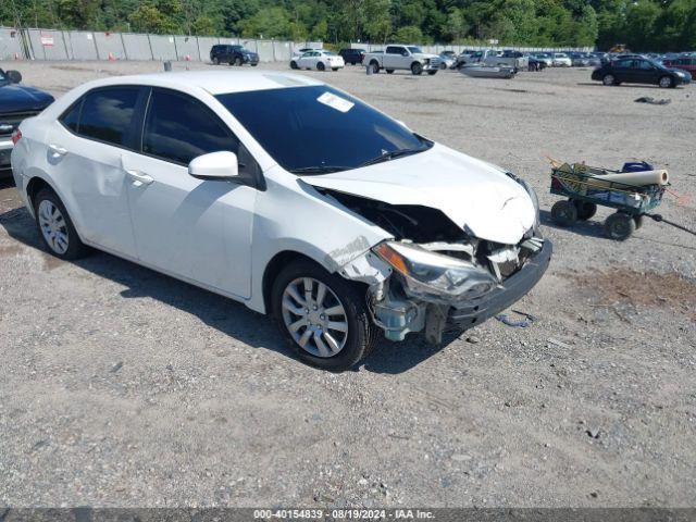  Salvage Toyota Corolla