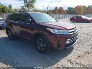  Salvage Toyota Highlander