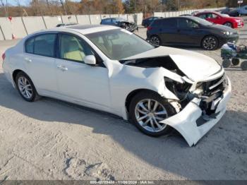  Salvage INFINITI G37x