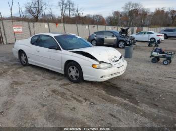  Salvage Chevrolet Monte Carlo