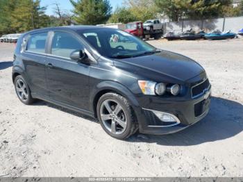  Salvage Chevrolet Sonic