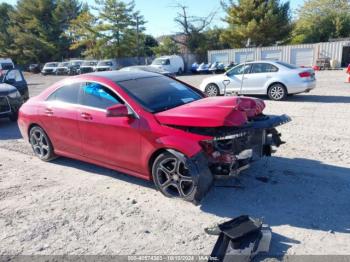  Salvage Mercedes-Benz Cla-class