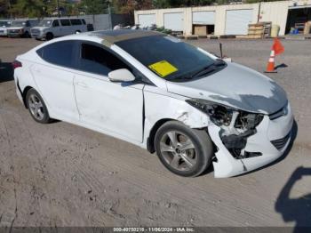  Salvage Hyundai ELANTRA