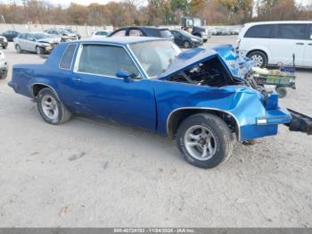  Salvage Oldsmobile Cutlass Salon