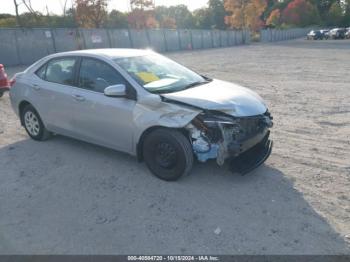  Salvage Toyota Corolla