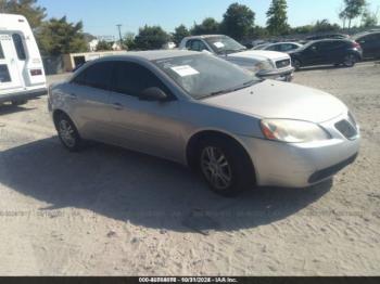  Salvage Pontiac G6