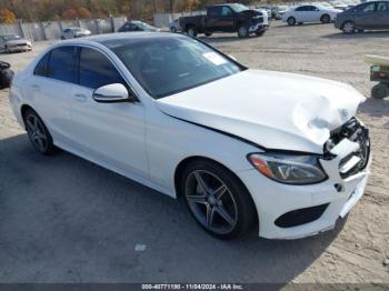  Salvage Mercedes-Benz C-Class