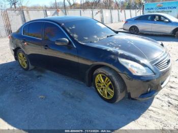  Salvage INFINITI G37x