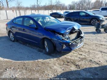  Salvage Hyundai ELANTRA