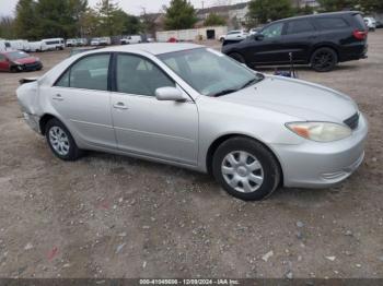  Salvage Toyota Camry