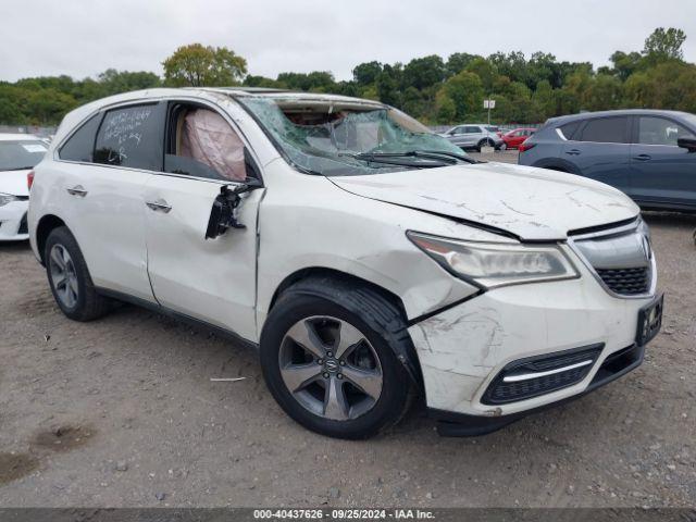  Salvage Acura MDX