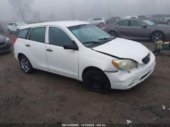  Salvage Toyota Matrix