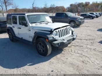  Salvage Jeep Wrangler