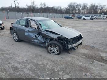  Salvage INFINITI G37x