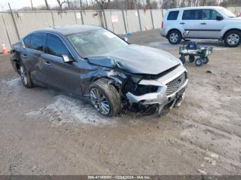  Salvage INFINITI Q50