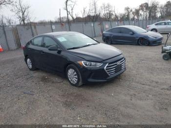  Salvage Hyundai ELANTRA