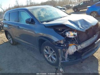  Salvage Toyota Highlander