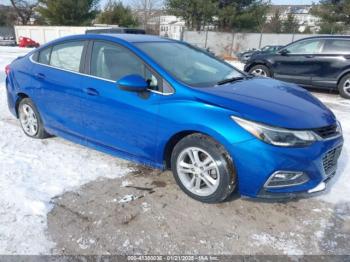  Salvage Chevrolet Cruze