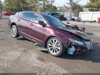  Salvage Lincoln MKS