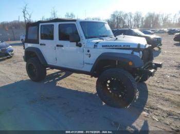  Salvage Jeep Wrangler