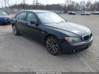  Salvage BMW 7 Series