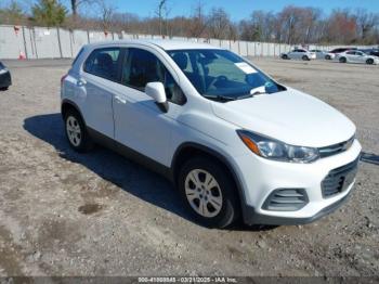  Salvage Chevrolet Trax