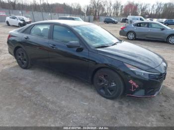  Salvage Hyundai ELANTRA