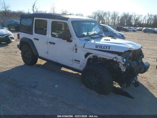  Salvage Jeep Wrangler