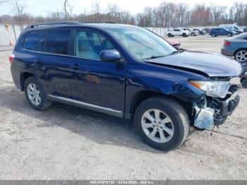  Salvage Toyota Highlander