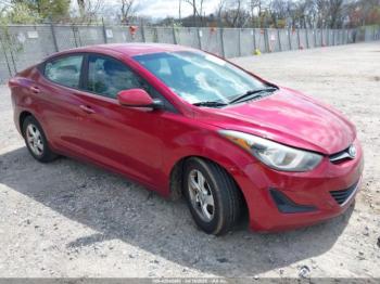  Salvage Hyundai ELANTRA
