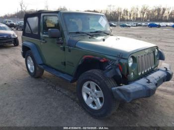  Salvage Jeep Wrangler