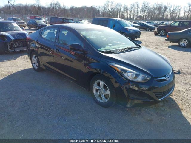  Salvage Hyundai ELANTRA