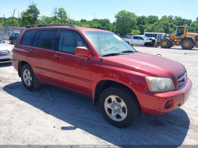  Salvage Toyota Highlander
